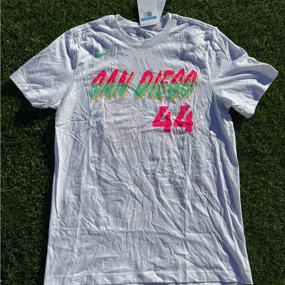 NWT Nike San Diego Padres City Connect #44 Joe Musgrove Graphic Tee- Medium